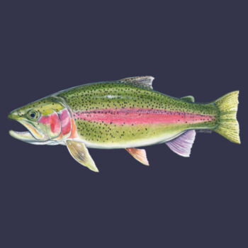 Rainbow Trout Kids Supply Hoodie Design
