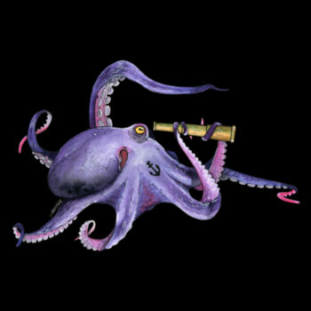 Seafarer Octopus Kids Classic Tee Design