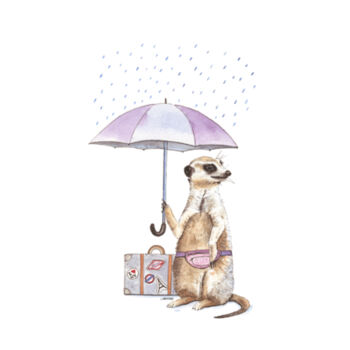 Lil Meerkat Kids Classic Tee Design