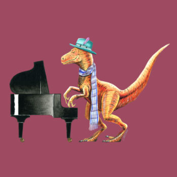 Bohemian Raptor Mens Staple Tee Design