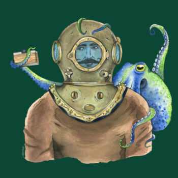 The Social Octopus Mens Staple Tee Design