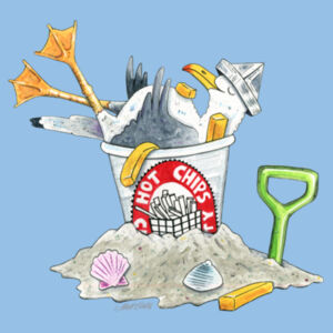 Chip Drunk Womens Maple Tee Design