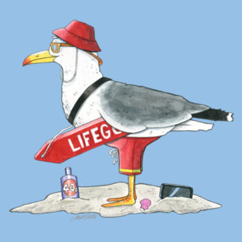 Chester on Duty Womens Maple Tee Design