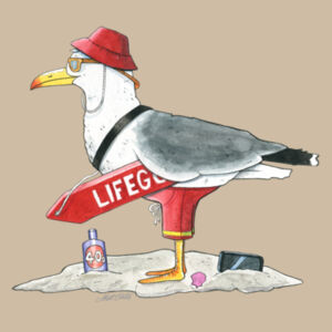 Chester on Duty Womens Maple Curve Long Sleeve Tee Design