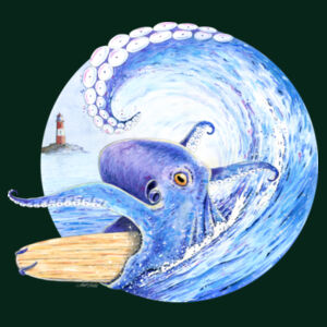 Hang Tentacles Mens Staple Tee Design