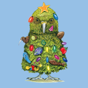 The Kea who loves Christmas Womens Maple Tee Design