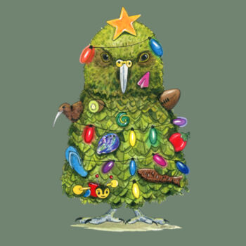 The kea who loves Christmas Womens Mali Tee Design