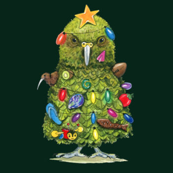 The Kea who loves Christmas Mens Staple Tee Design