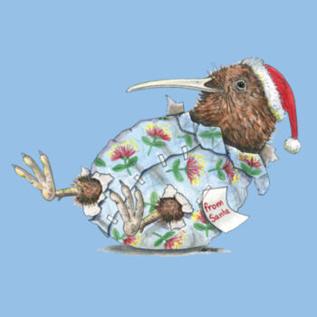 Kiwi wrapped up Womens Maple Tee Design