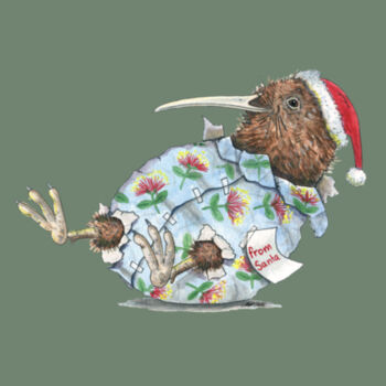 Kiwi wrapped up Womens Mali Tee Design