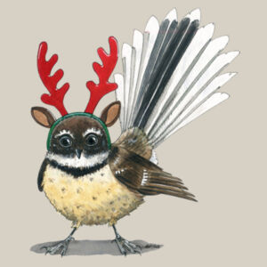 Bambi Piwakawaka Womens Maple Curve Long Sleeve Design