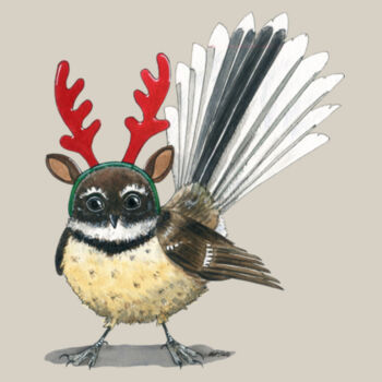 Bambi Piwakawaka Womens Maple Curve Long Sleeve Design