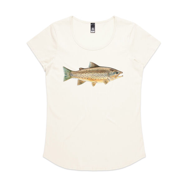 Brown Trout Womens Mali Tee Thumbnail