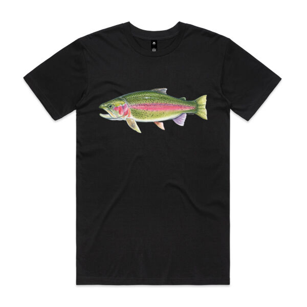 Rainbow Trout Mens Staple Tee Thumbnail