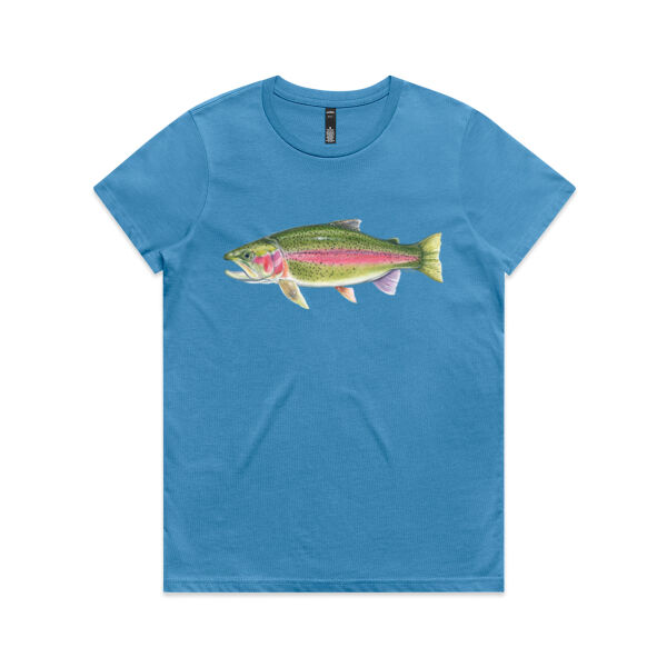 Rainbow Trout Womens Maple Tee Thumbnail