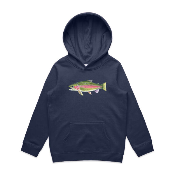 Rainbow Trout Kids Supply Hoodie Thumbnail