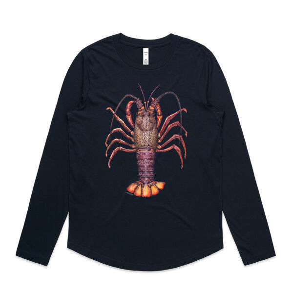 Crayfish Womens Maple Curve Long Sleeve Tee Thumbnail