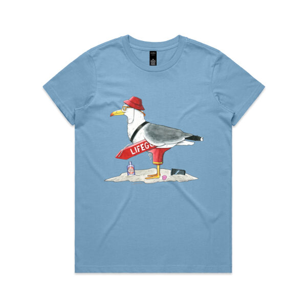 Chester on Duty Womens Maple Tee Thumbnail