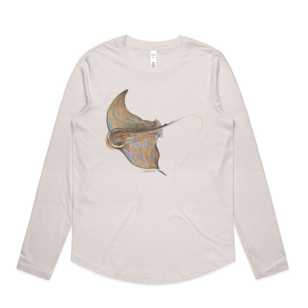 Eagle Ray Womens Maple Curve Long Sleeve Tee Thumbnail