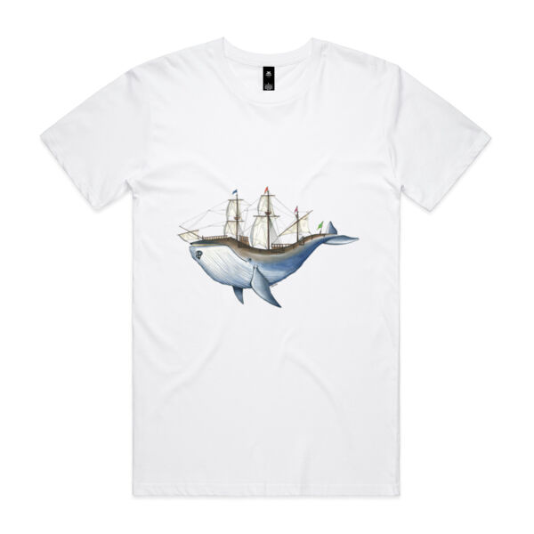 Set Sail Whale Mens Staple Tee Thumbnail
