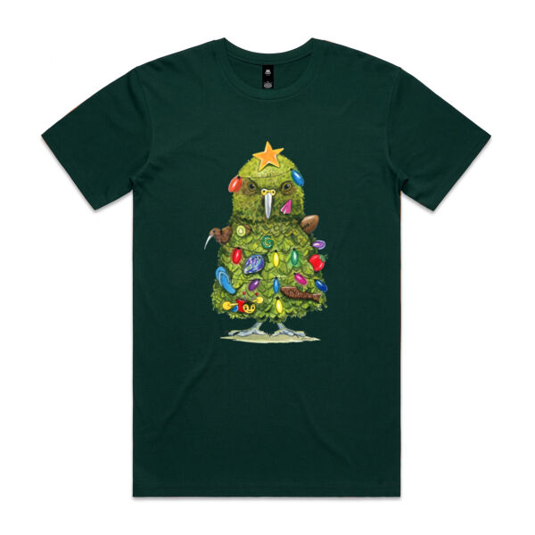 The Kea who loves Christmas Mens Staple Tee Thumbnail