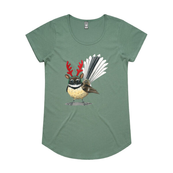Bambi Piwakawaka Womens Mali Tee Thumbnail