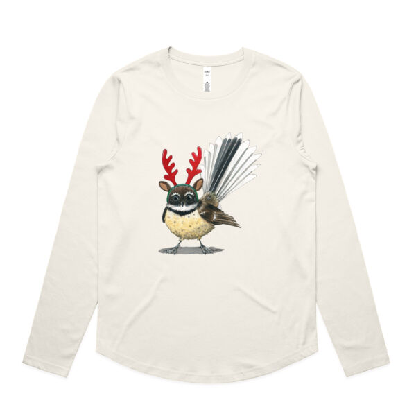 Bambi Piwakawaka Womens Maple Curve Long Sleeve Thumbnail