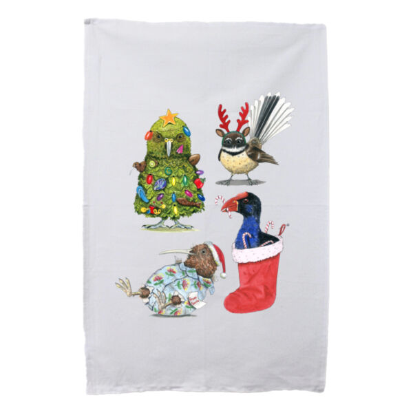NZ Native Birds Teatowel Thumbnail